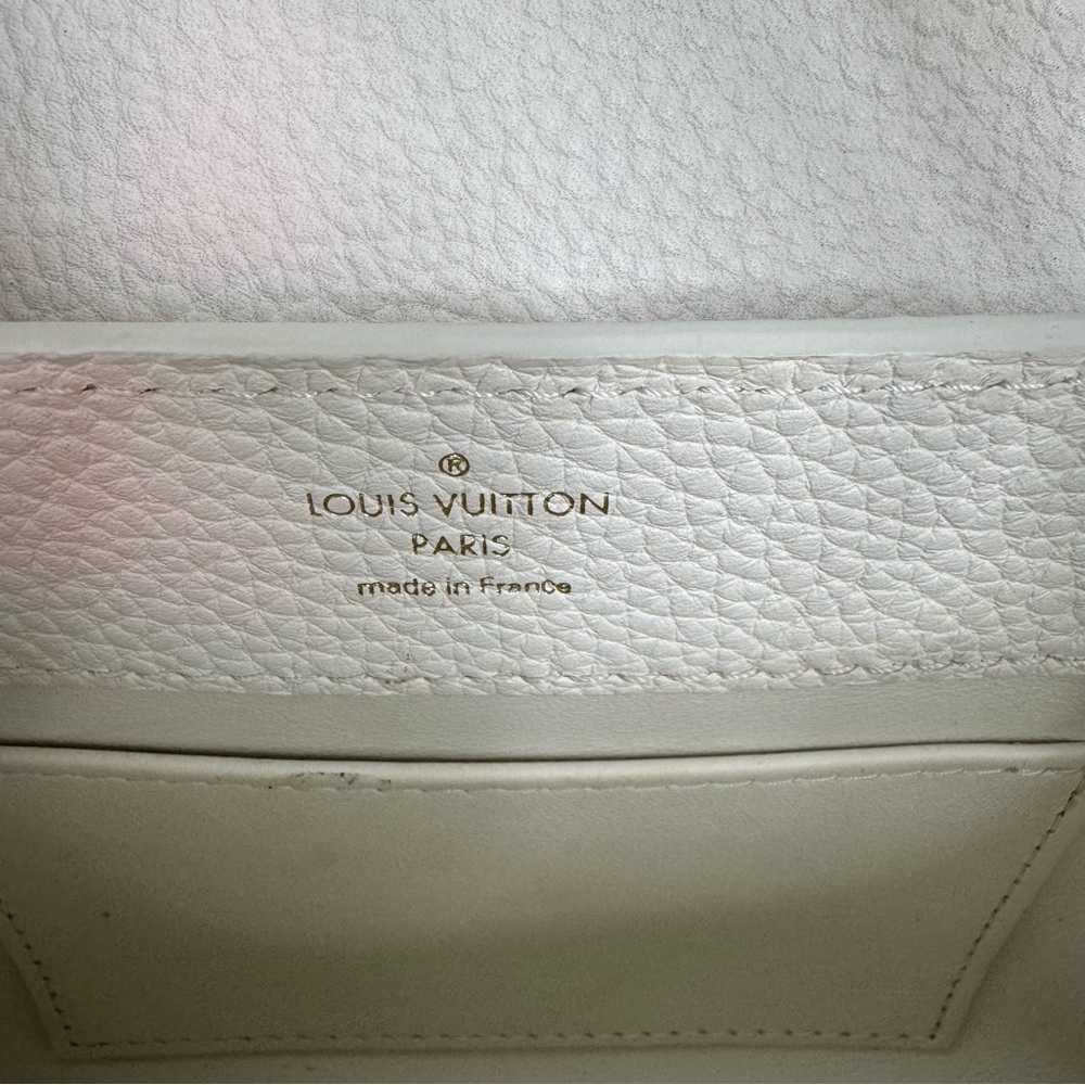 Louis Vuitton Taurillon & Python Leather Capucines Mini Handbag - Picture 12 of 16